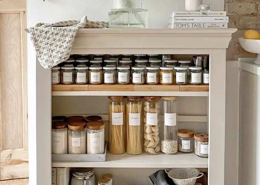 Botol Bumbu Satu Tema di Dapur Estetik